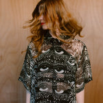 Woman wearing the Animal Feelings shirt by Leon Dream