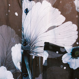 Detailed shot of the Feel Alive patterns on shirt by Leon Dream